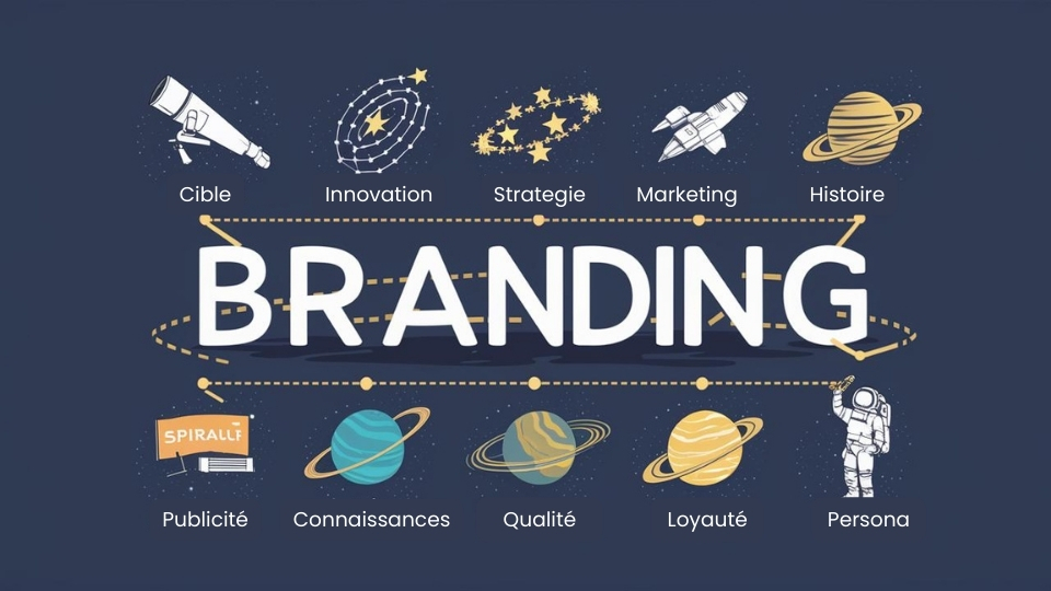 iconographie des valeurs du branding astral